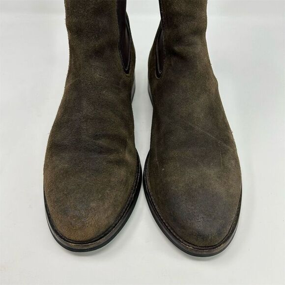 Thursday Boot Co Women's Brown Green Leather Chelsea Boots Size 9 Casual Fall - Picture 6 of 15